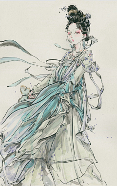 天青色oO采集到轻描淡绘