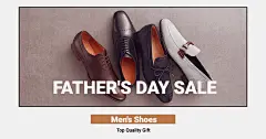 Black Line Stroke Men's Shoes Father's Day Promotion Ecommerce Banner