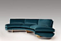 'Whalebone' Sofa  :  William T. Georgis Architect - Maison Gerard
