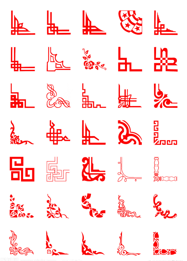 题目边框设计 古风图片