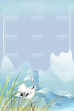 清新背景简约手绘  - 源文件下载【酷图网】清新,简约,手绘,世界湿地日,背景