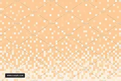 像素小方块矢量插图Pixel background 设计模板 