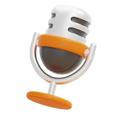 Microphone 3D Icon