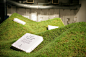 Lawn grow pavilion for Adris : The idea of growth, through identification and nurturing of the potential was transformed by the living, organic installation with growing grass. Unlike the previous Adris promotional stands at the WMF in Rovinj, where the p