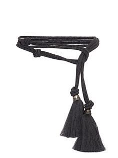 Rope tassel belt | L...