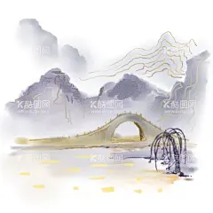中国风山水背景  - 源文件下载【酷图网】水墨山水背景,立春背景,底纹边框,山水剪影,中国风山水,广告设计,水墨山水,清明背景,春意背景,中国山水背景,设计,泼墨山水,