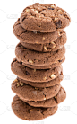 褐色,饼干,白色,巧克力脆饼,垂直画幅,无人,烘焙糕点,特写,甜点心,糖果