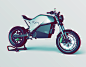 NXT MOTORS ONE - Fully Electric Motorcycle : A fully electric motorcycle, designed from scratch for the Dutch start-up NXT Motors.