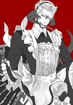 暴躁老哥002采集到黑白漫画