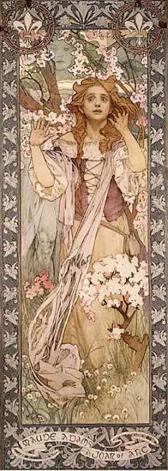 【图片】19世纪捷克插画大师：阿尔丰斯·穆夏作品赏【纹身吧】_百度贴吧