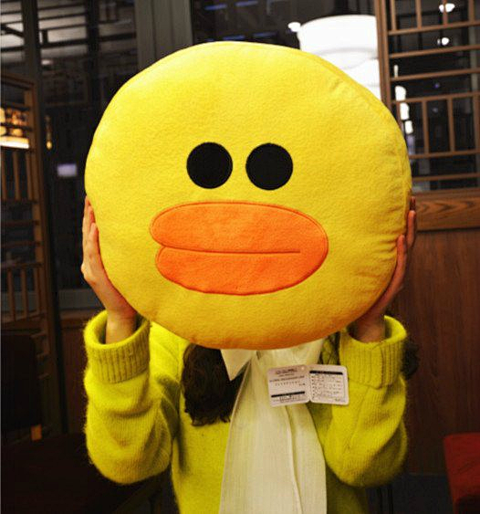 正版Line friends 布朗熊/可...