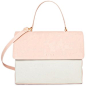 Eddie  - Vita Briefcase Pastel Pink & Ivory