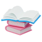 Books 3D Icon