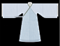 汉服-33服装裁剪纸样 直裾魏晋风二重衣大袖衫 打版纸样图手工DIY-淘宝网