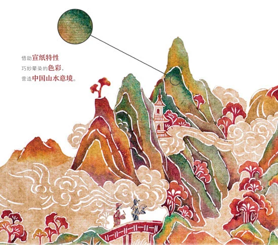 梁祝故事插图-花瓣网