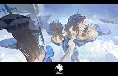 【拯-雁甲】场景原画概念设计-学生作品