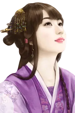 【立绘】手绘古风女_看图_橙光素材吧_百度贴吧@北坤人素材