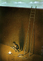 Pawel Kuczynski 讽刺漫画欣赏 黑白插画 讽刺漫画 政治漫画 广告插画 商业插画