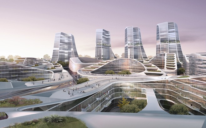 国际投资广场 by UNStudio :...