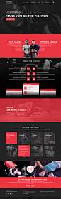 Athlete - Fitness and Sport PSD Template