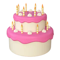 生日蛋糕3D图标