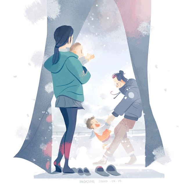 “六出九天雪飘飘，恰似玉女下琼瑶，有朝一...