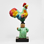 稀奇艺术限量雕塑摆件瞿广慈作品《老子属鸡》预售1月16日发货