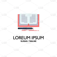 商务,现代,书,模板,图画书,品牌名称,计算机,信函,新闻记者,写