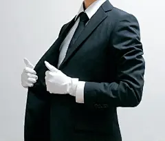 绘画参考 | 西装男动态
