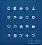 网页小图标设计PSD素材下载-非凡图库