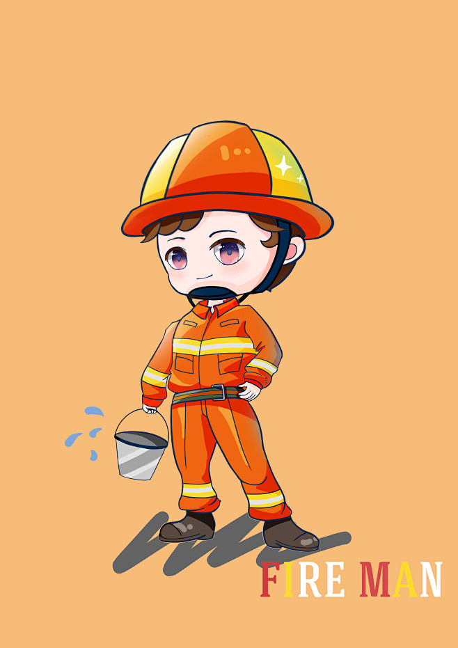 消防员q版创作2