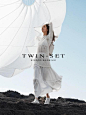 #Ad Campaign# Twin-Set S/S 2016: #Alana Zimmer# by Van Mossevelde+N.