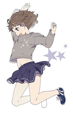 沐离♀采集到动漫少女