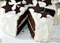 好漂亮的巧克力星星蛋糕  >>　http://www.xgchang.com