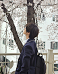 Photo by BEOMGYU of TXT on May 10, 2024. May be an image of 1 person, duffle coat and text.