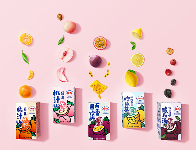 传统与新潮并重的饮料包装设计，这设计师太...