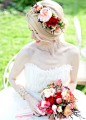 Beautiful Floral Bridal Headpiece