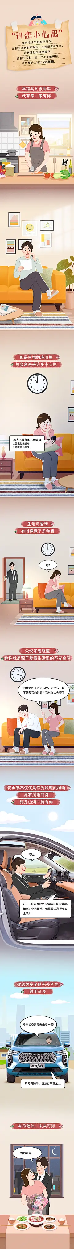 情侣主题手绘条漫2