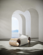 3D 3d modeling 3ds max architecture archviz corona render  Exterior Render furniture rendering visualization
