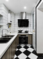 欧式风格厨房装修设计效果图片 2019欧式风格厨房装修效果图