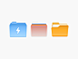 文件夹图标文件持有人 ux 图标 ui 图标用户界面图标 skeu skeuomorph skeuomorphism mac 图标 macos 图标 osx 图标文件夹图标 Sandor 逼真的办公室玻璃应用程序图标