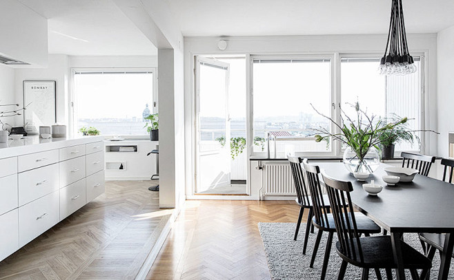 瑞典105平米纯白简约公寓

白色是居家...