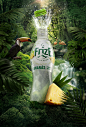 Advertising  beverage bottle photomontage Post Production retouch retouching  soda soft drink splash