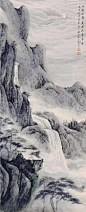 陶冷月山水精品50幅，月色撩人！_视频_技巧_传统 : 其绘画的特点是在承传中国传统文人笔墨的基础上，又融入西画的明暗和透视技巧。 为了有别于日光下的山水画，陶冷月画月色朦胧中的景物时，参照张僧繇、杨升的"没骨"法，吸取水彩画中干画法等技巧，逐层着色，采用勾、…