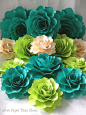 Paper flowers: Paper flowers