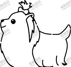 卡通狗 【酷图网】卡通狗,小狗,宠物狗,可爱狗,犬类,卡通,手绘,矢量,狗,家宠,萌宠,狗狗,狗崽