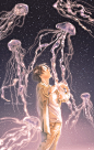 #少年# 海月銀河 

画师：Re°