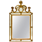 Napoleon III Brass Framed Mirror@北坤人素材