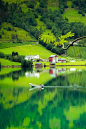 Lake Side, Stryn, Norway. via pars: 