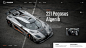 汽车Banner _ 高级质感 : 一组汽车 banner 摒弃了产品本身的速度感，着重突出产品自身